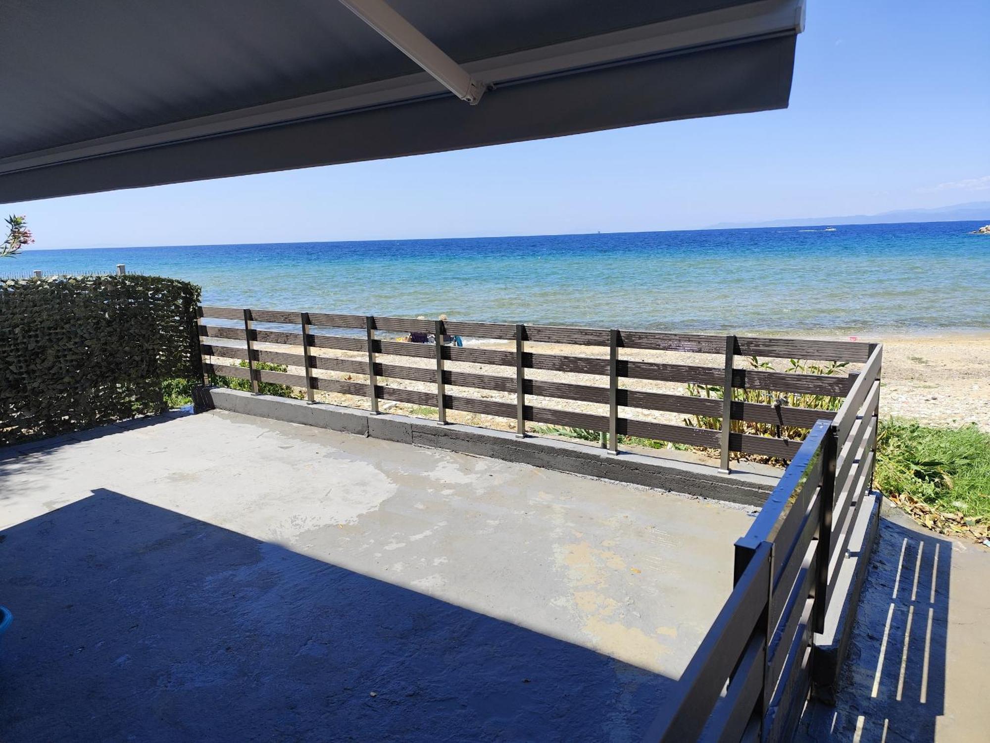 Beachfront Apartment Thassos Skála Kallirákhis 外观 照片