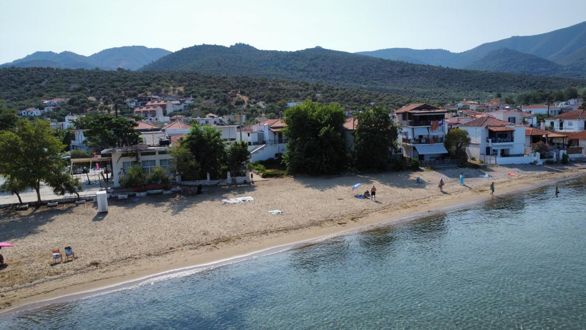 Beachfront Apartment Thassos Skála Kallirákhis 外观 照片