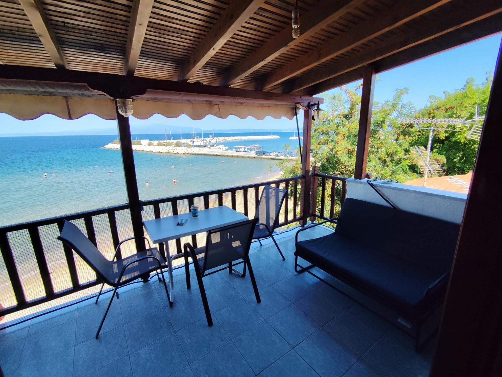 Beachfront Apartment Thassos Skála Kallirákhis 外观 照片